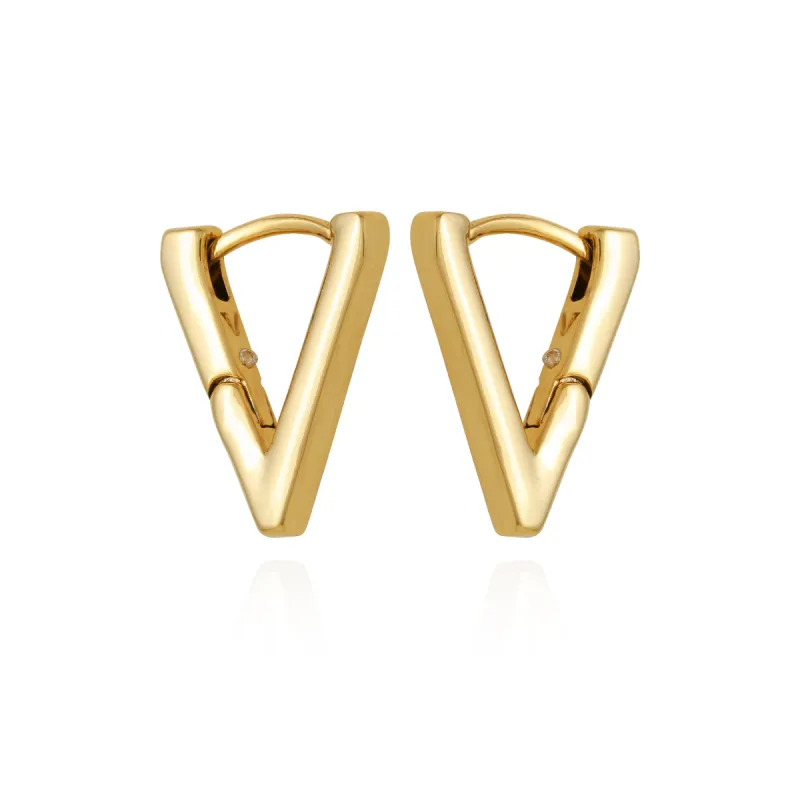 V-Hinge Huggie Earrings sold by Vince Camuto