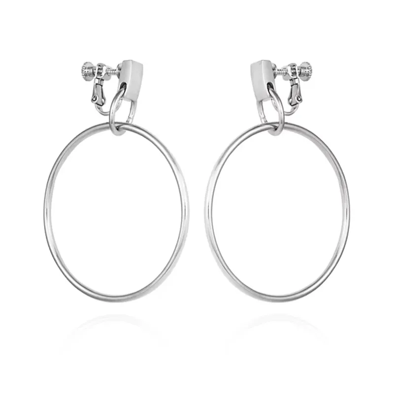 Drop Hoop Clip On Earrings sold by Vince Camuto