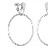 Drop Hoop Clip On Earrings sold by Vince Camuto