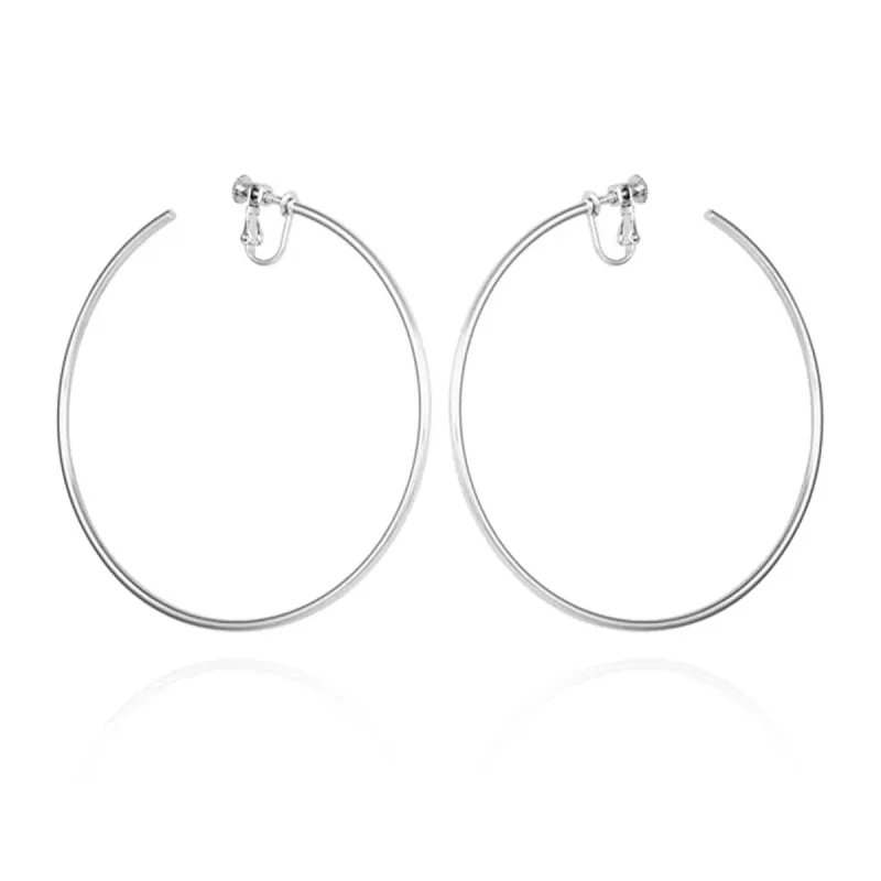 Extra Large Open Hoop Clip On Earrings sold by Vince Camuto