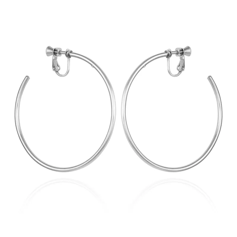Large Open Hoop Clip On Earrings sold by Vince Camuto