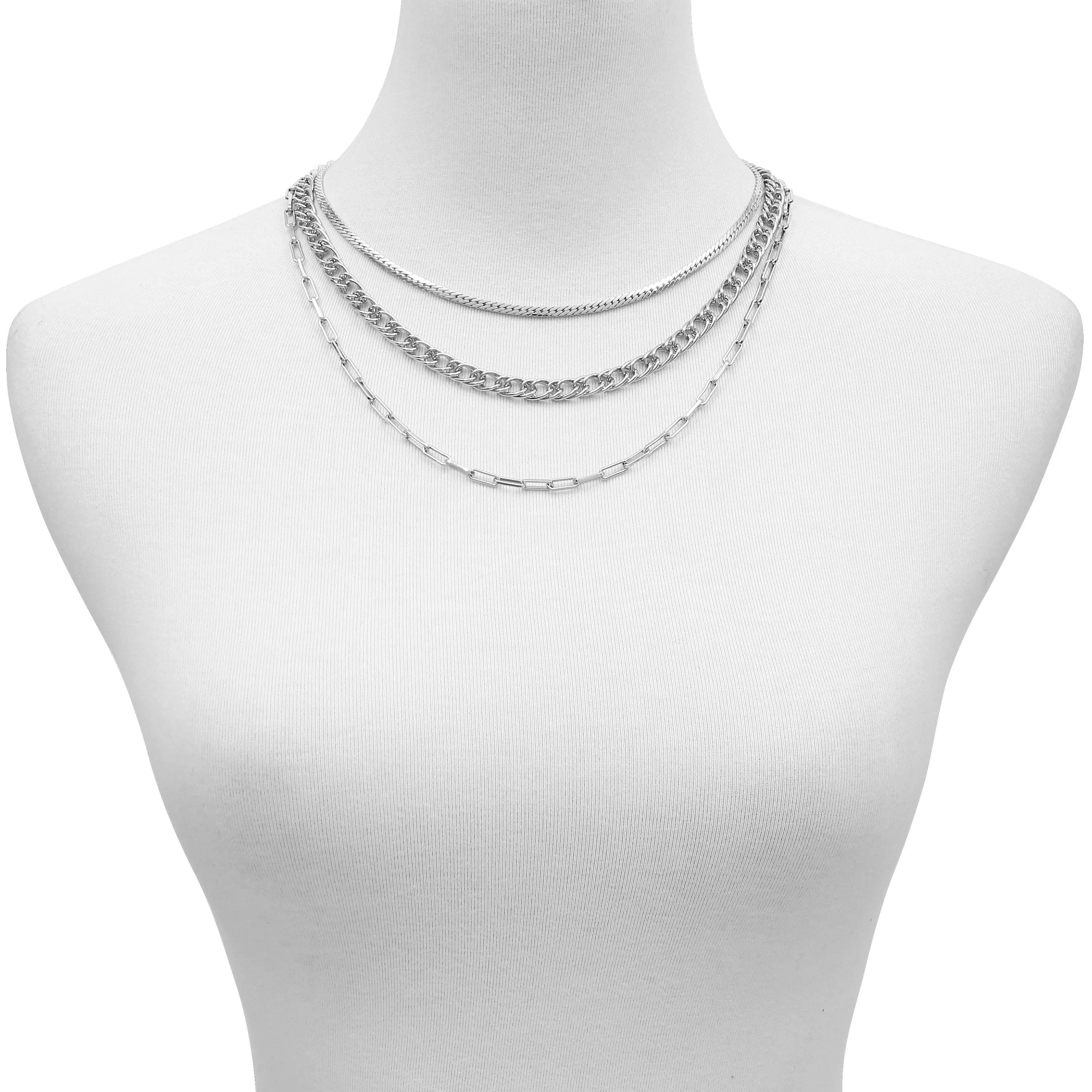 Multi Layered Chain Necklace sold by Vince Camuto product image thumbnail 2