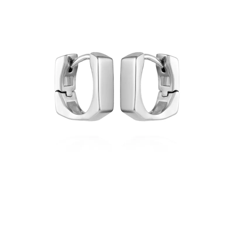 Rectangle Huggie Hoop Earrings sold by Vince Camuto