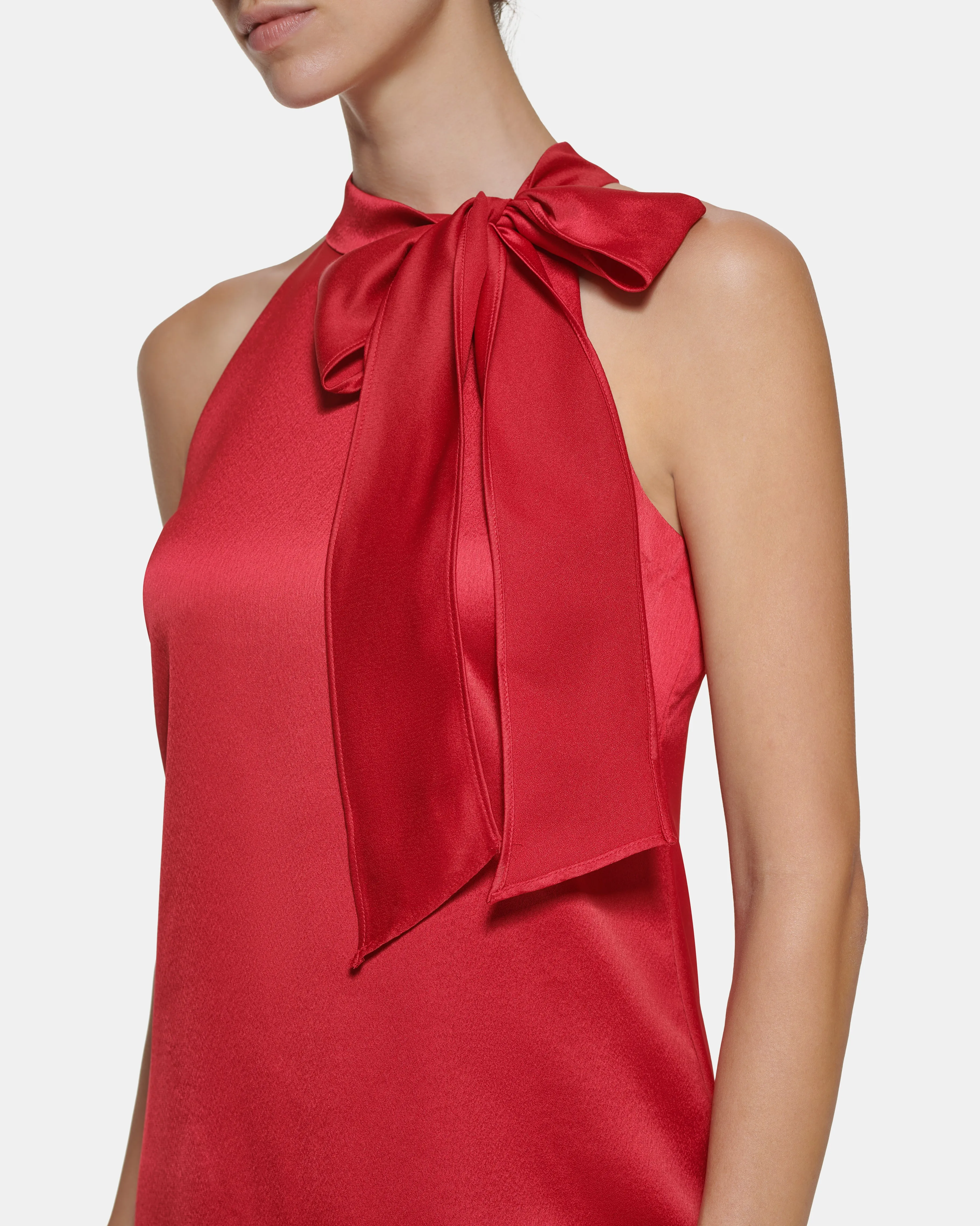 Bow-Neck Dress sold by Vince Camuto product image thumbnail 3