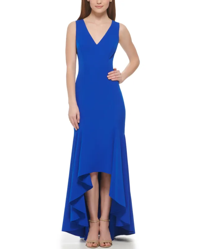 Fluted-Hem Gown sold by Vince Camuto