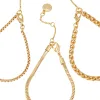 Goldtone 3 Piece Mixed Chain Bracelet Set sold by Vince Camuto