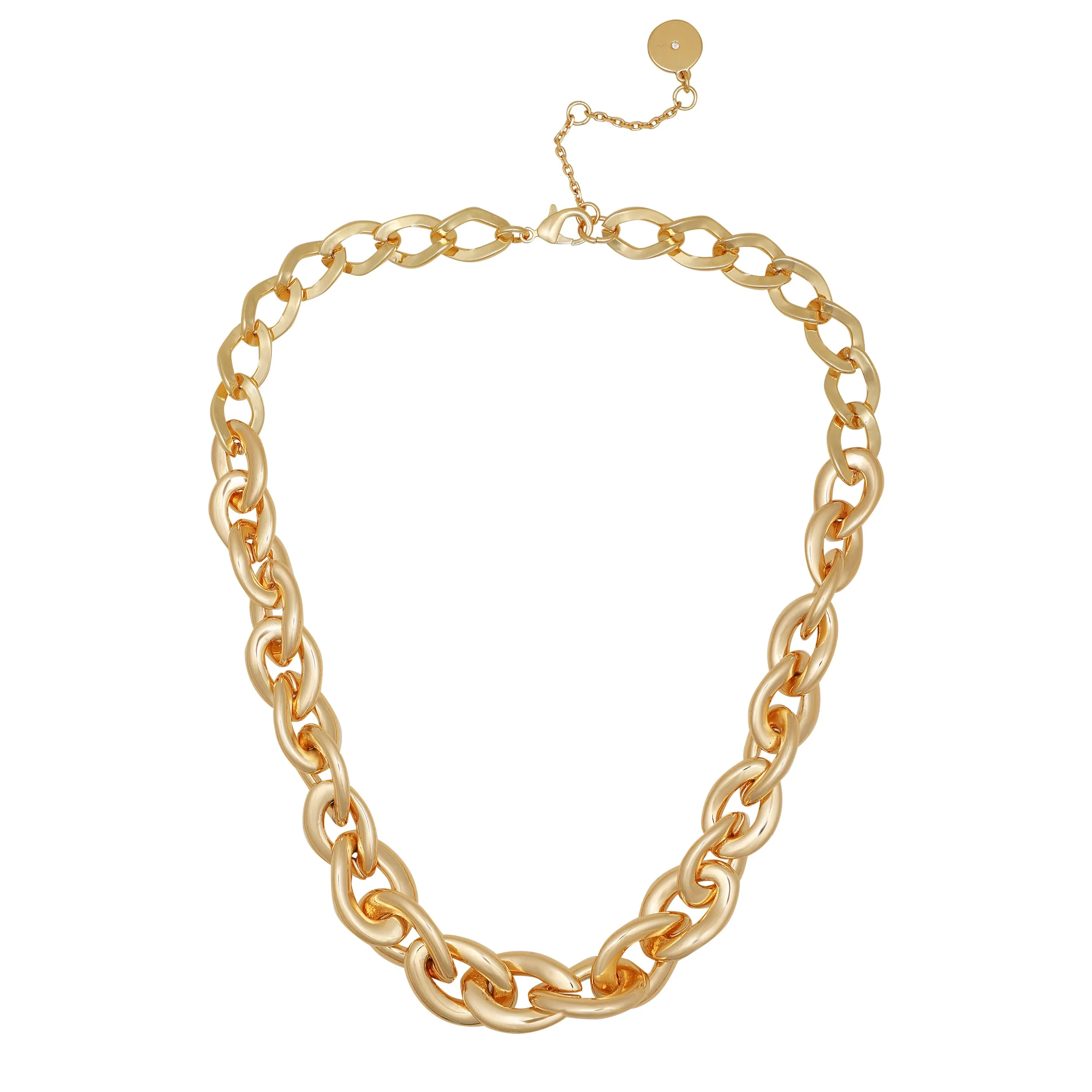 Goldtone Chunky Link Chain Necklace sold by Vince Camuto product image thumbnail 3