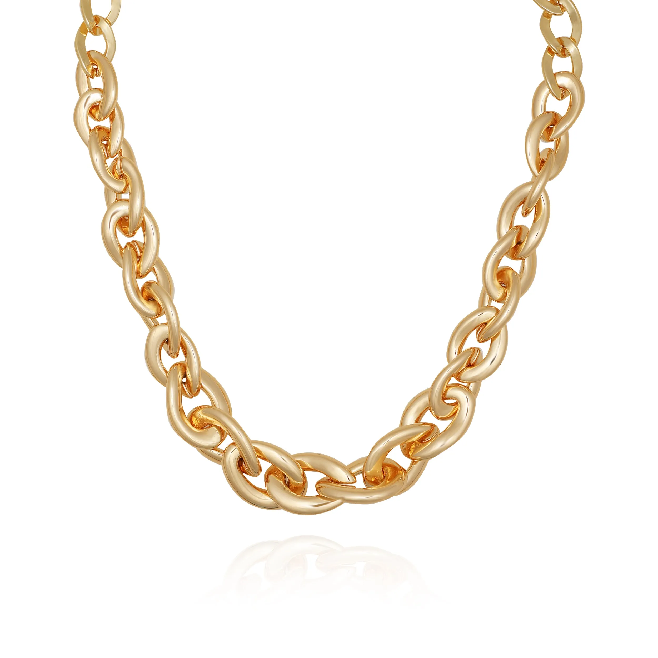 Goldtone Chunky Link Chain Necklace sold by Vince Camuto