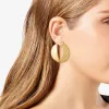 Goldtone Crystal Stone Hoop Earrings sold by Vince Camuto