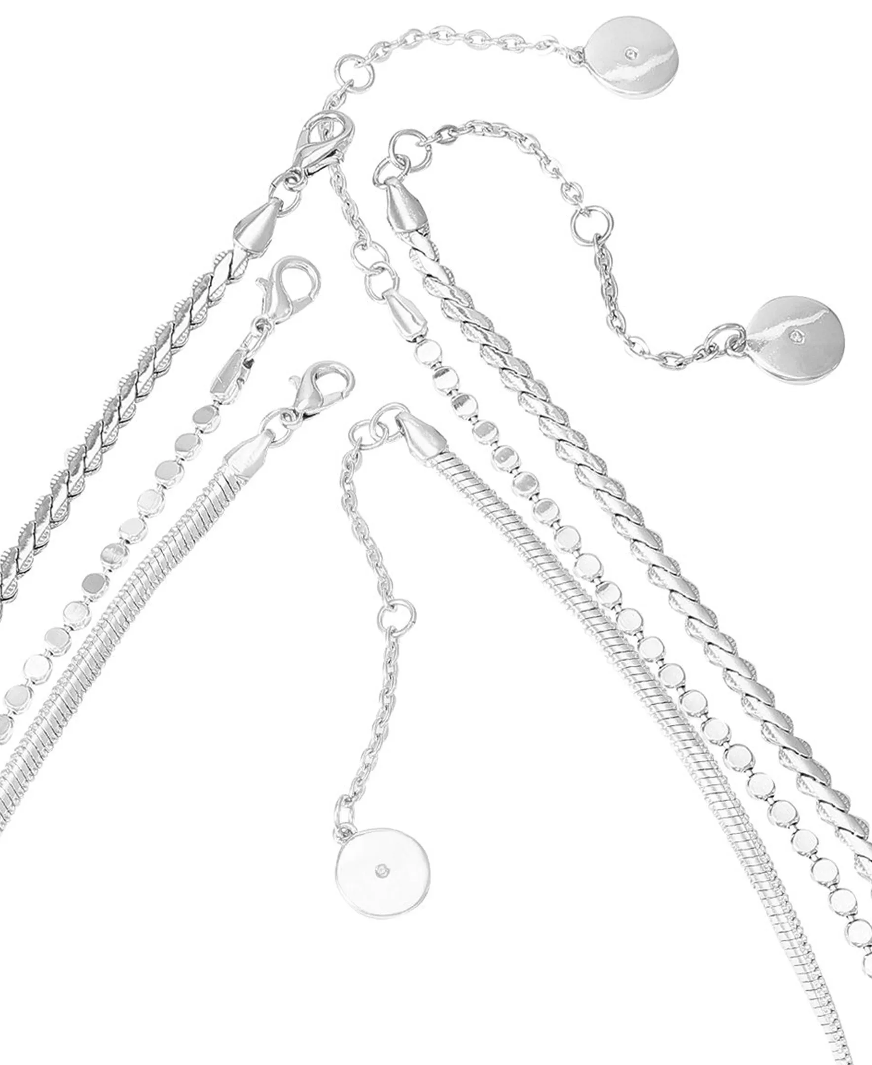 Trio Chain Layered Necklace sold by Vince Camuto product image thumbnail 2