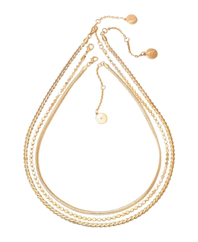 Trio Chain Layered Necklace sold by Vince Camuto