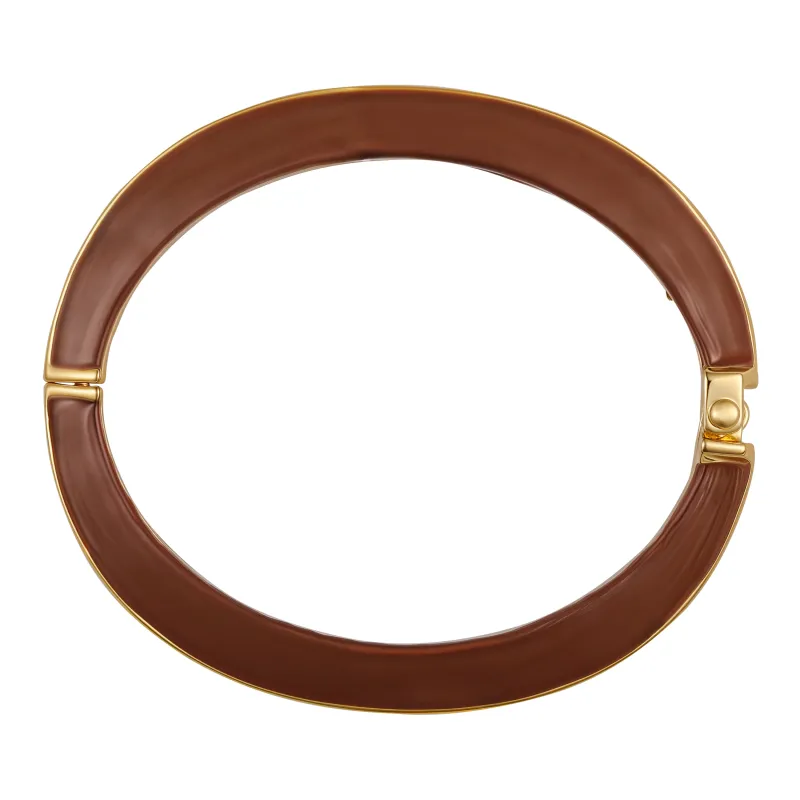 Brown Hinged Cuff Bracelet sold by Vince Camuto