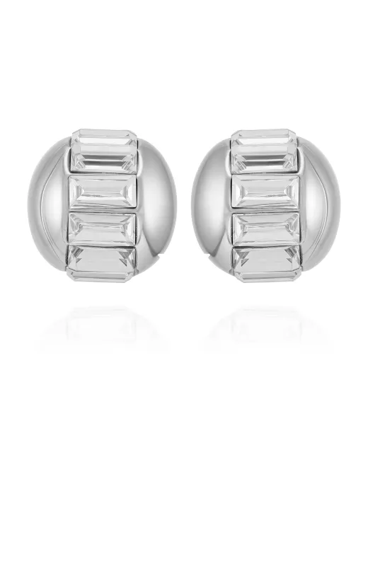 Baguette Crystal Stud Earrings sold by Vince Camuto