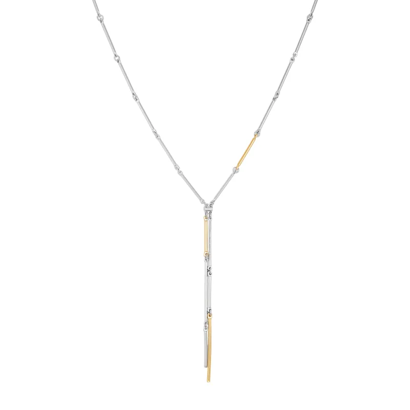 Two Tone Bar Pendant Necklace sold by Vince Camuto