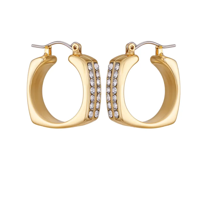 Small Square Hoop Earrings sold by Vince Camuto
