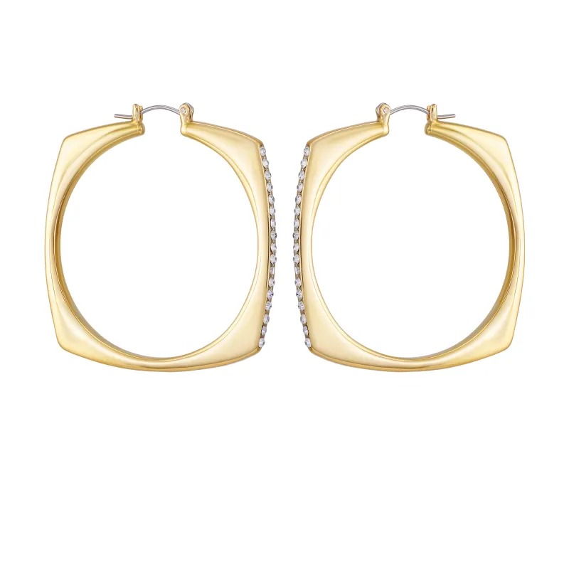 Large Square Hoop Earrings sold by Vince Camuto