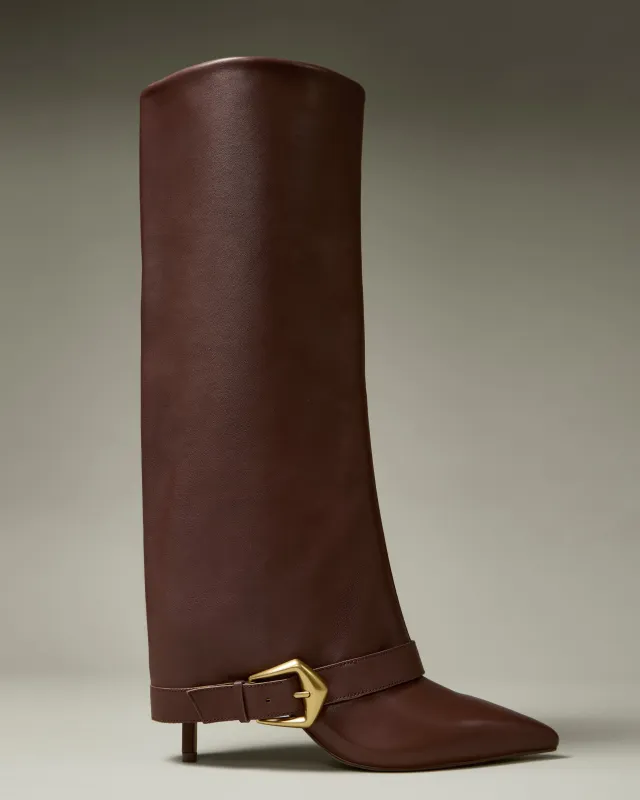 Margee Cuff Knee High Boot made by Vince Camuto