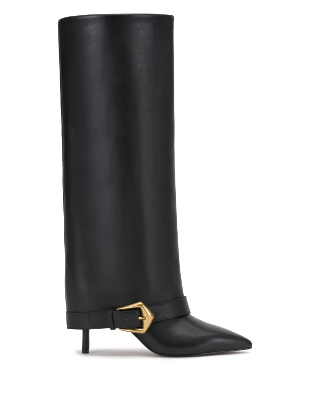Margee Wide Calf Cuff Knee High Boot made by Vince Camuto