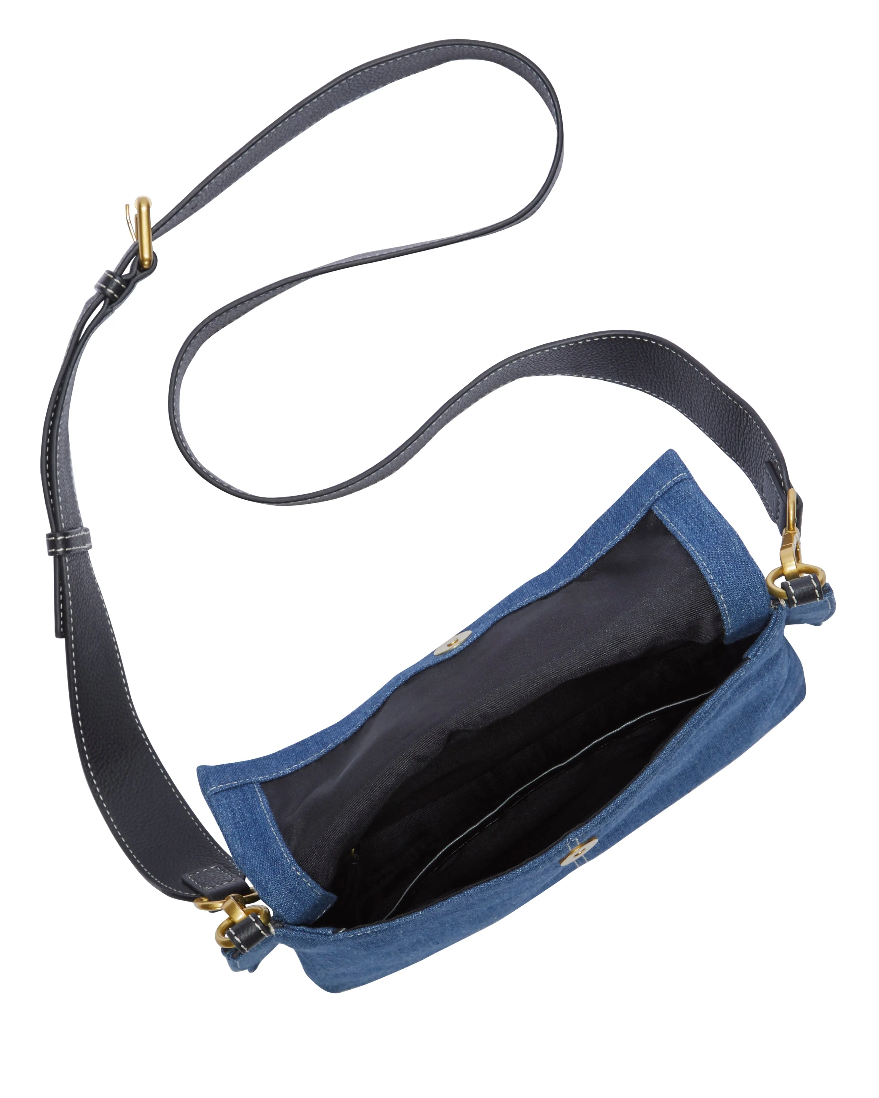 Livee Denim Crossbody Bag sold by Vince Camuto product image thumbnail 3