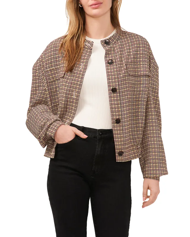 Plaid Oversized Jacket sold by Vince Camuto