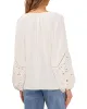 Puff Sleeve Split-Neck Blouse sold by Vince Camuto