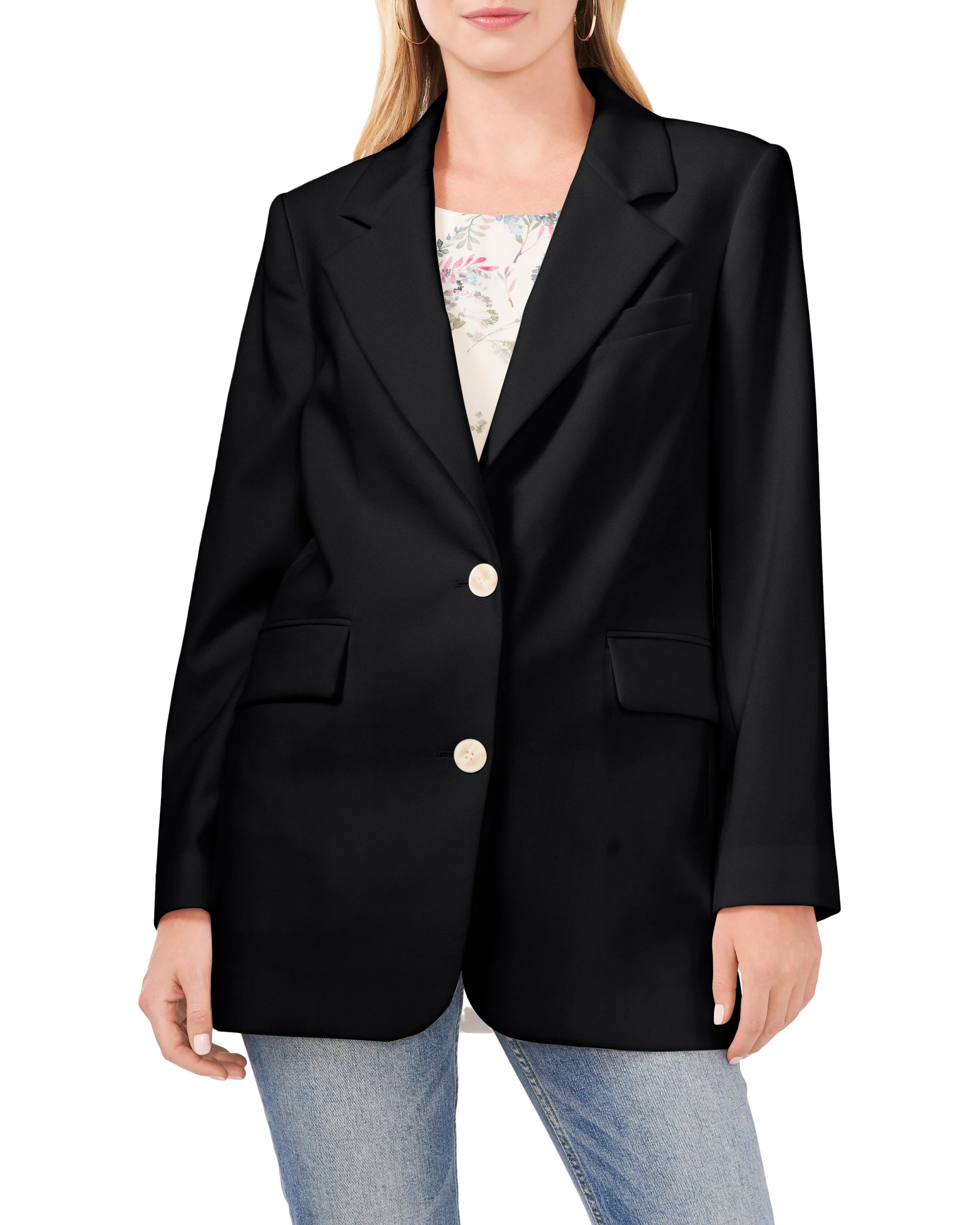 Notch-Lapel Blazer sold by Vince Camuto