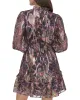 Floral-Print Pleated Dress sold by Vince Camuto