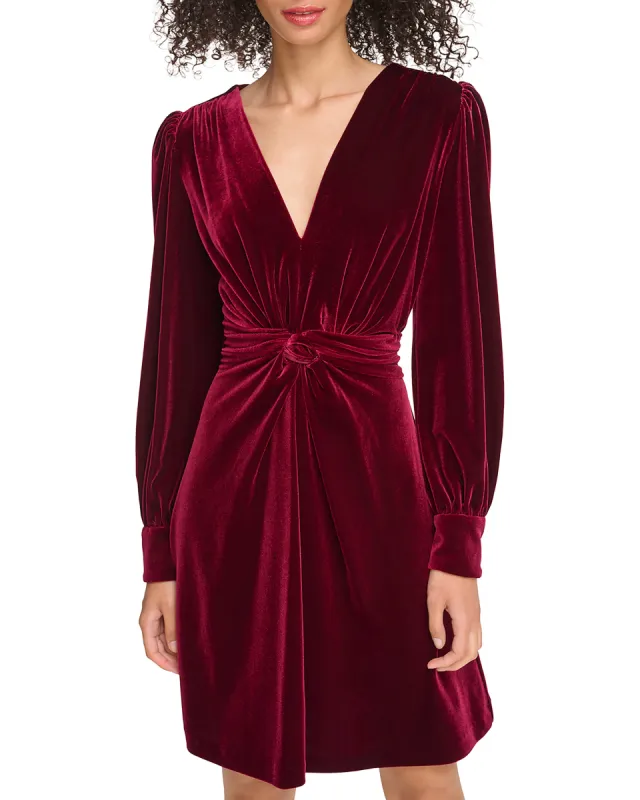 Velvet Twist-Front Dress sold by Vince Camuto