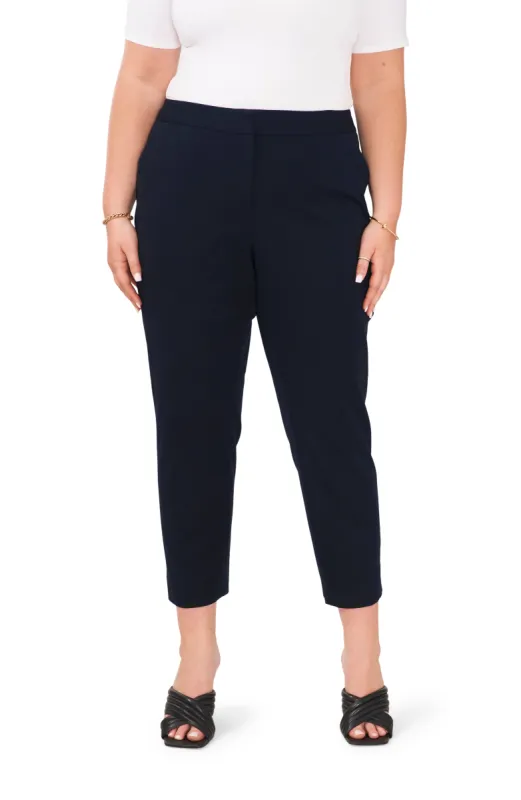 Plus-Size Slim Leg Bi-Stretch Twill Cropped Trousers sold by Vince Camuto