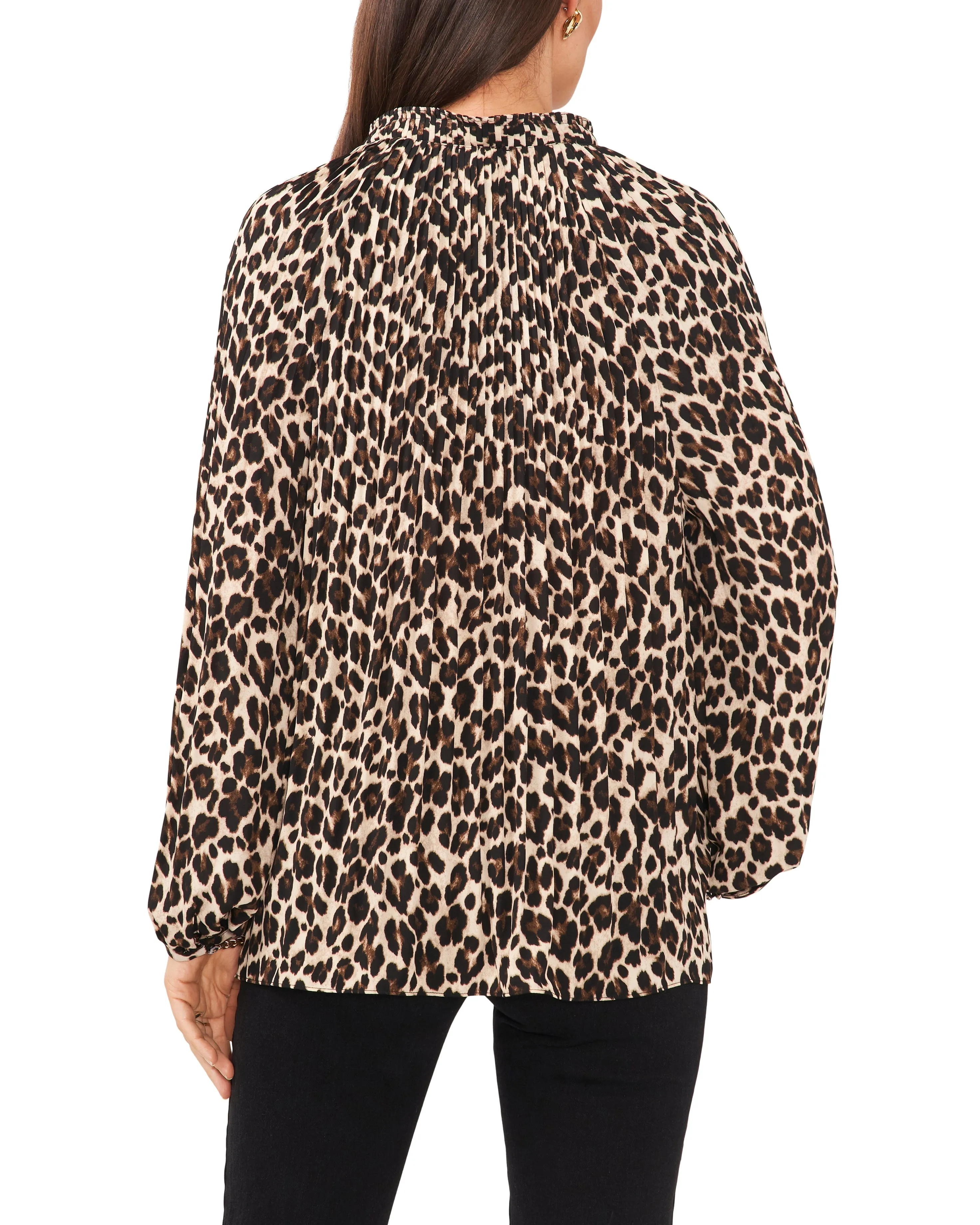Leopard Print Blouse sold by Vince Camuto product image thumbnail 2