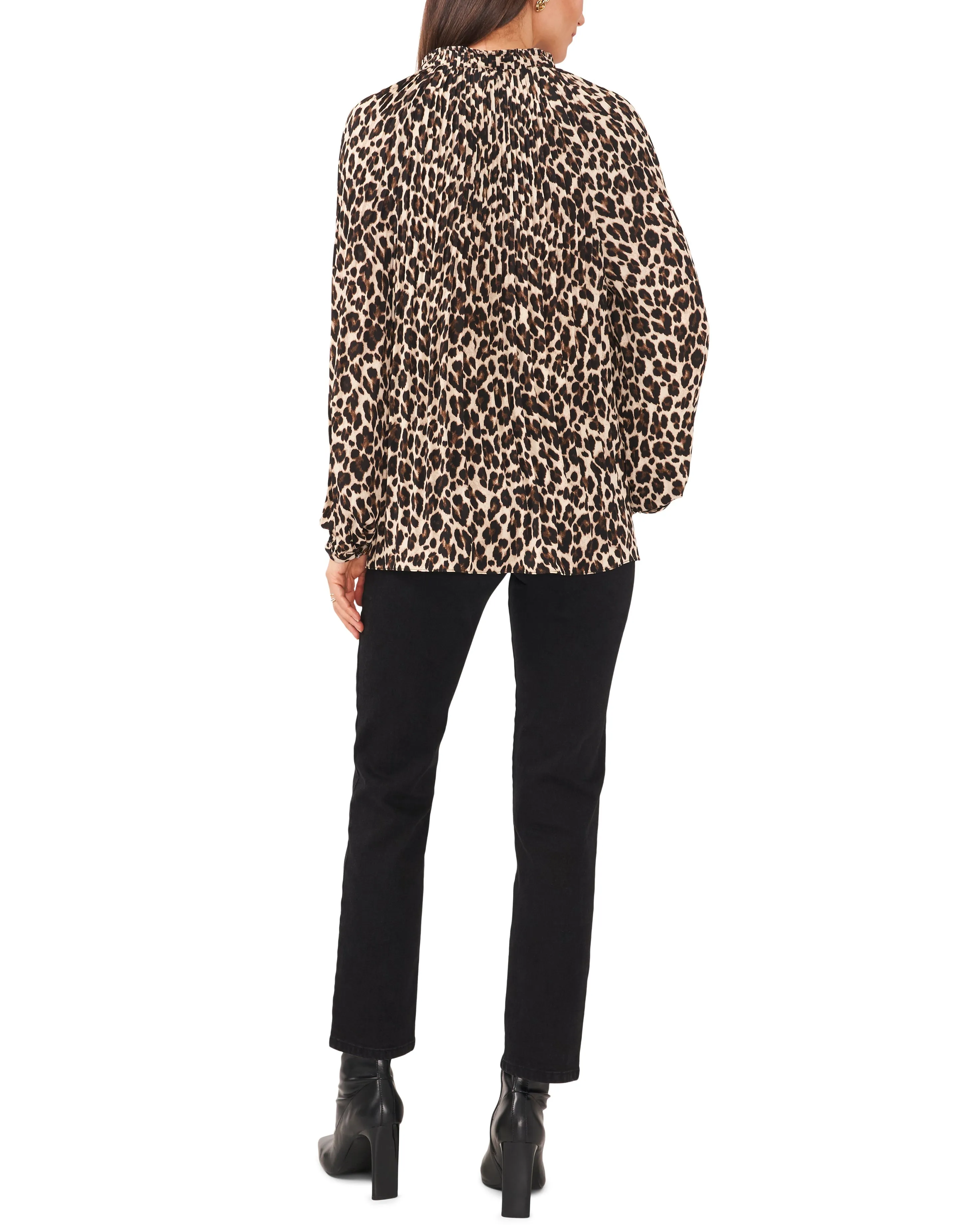 Leopard Print Blouse sold by Vince Camuto product image thumbnail 4