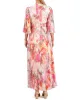 Floral-Print Pleated Bell-Sleeve Maxi Dress sold by Vince Camuto