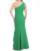 Ruffled One-Shoulder Twist-Front Gown sold by Vince Camuto
