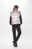 Silver Oversized Puffer Vest sold by Vintage Havana