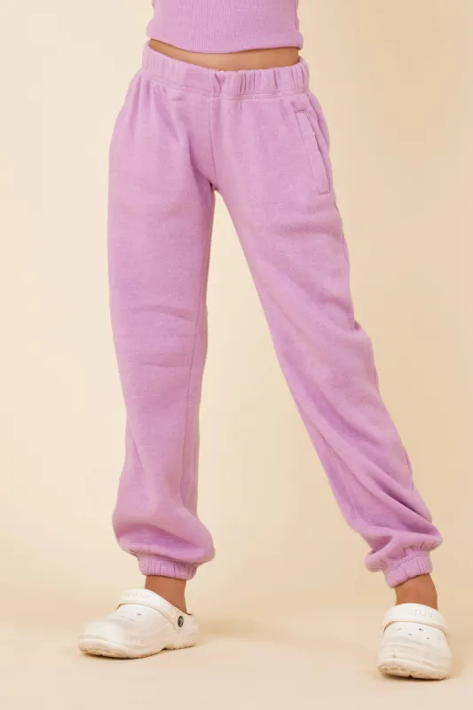 Violet Slit Pocket Jogger sold by Vintage Havana