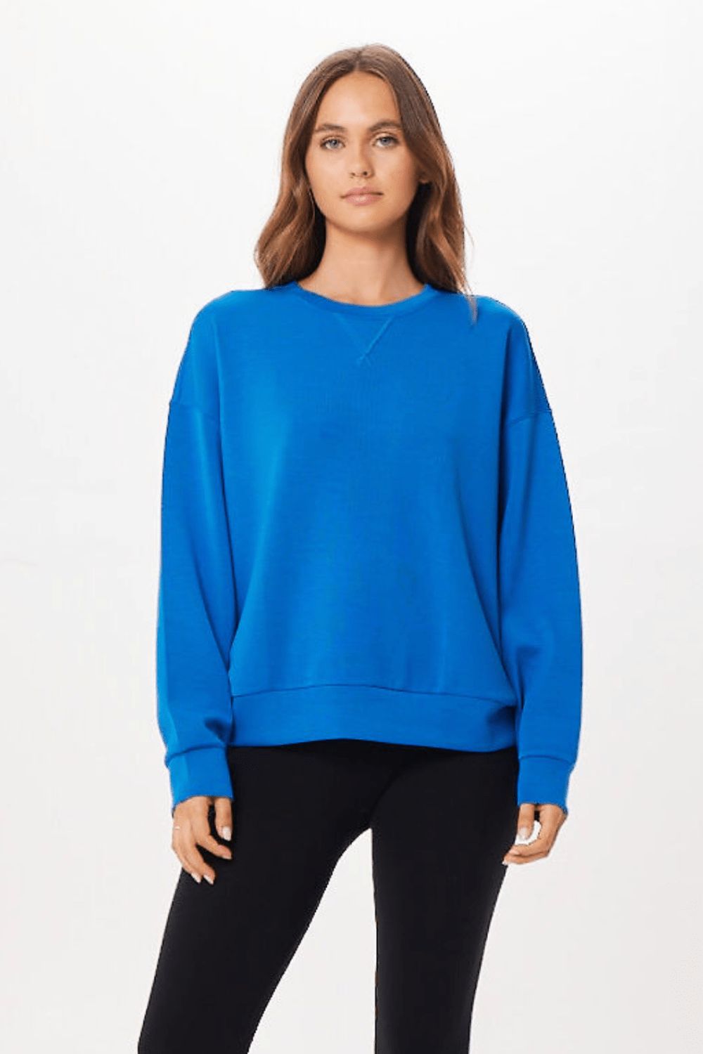 Cobalt Cloud Fleece Crewneck sold by Vintage Havana