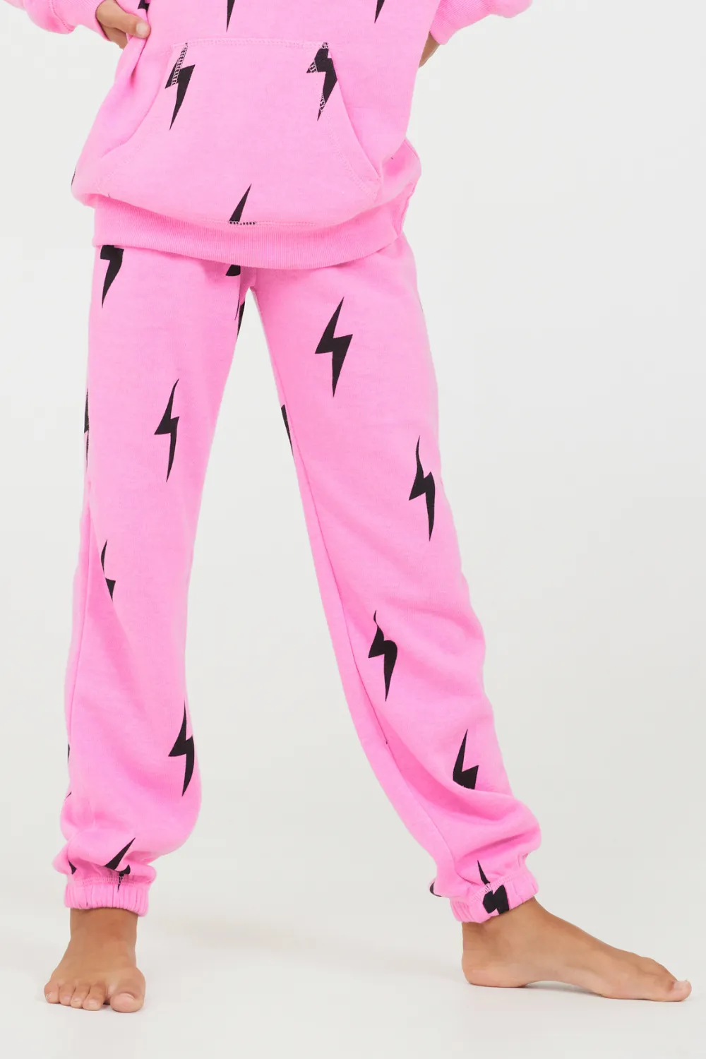 Pink Lightning Bolt Jogger sold by Vintage Havana