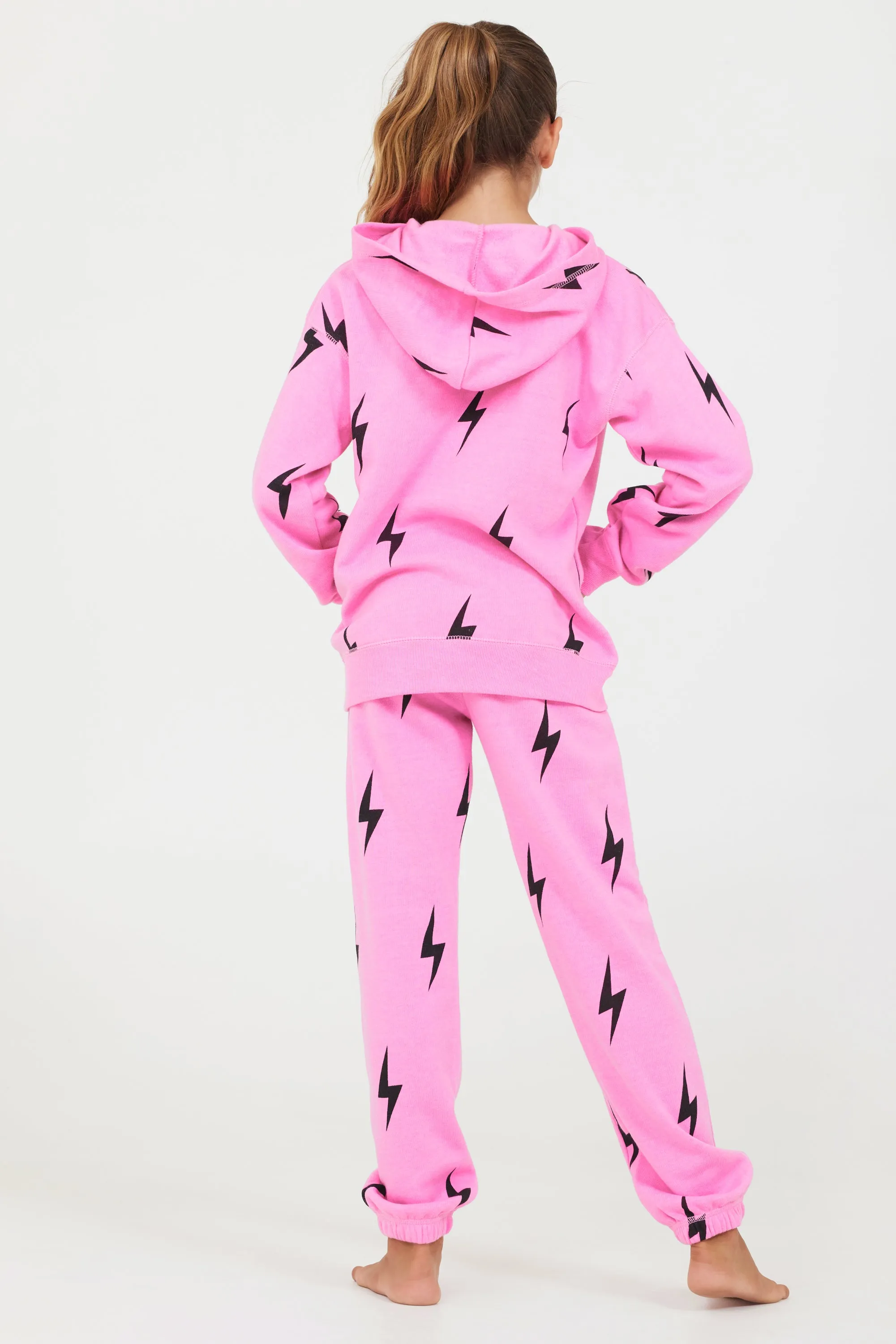 Pink Lightning Bolt Jogger sold by Vintage Havana product image thumbnail 3
