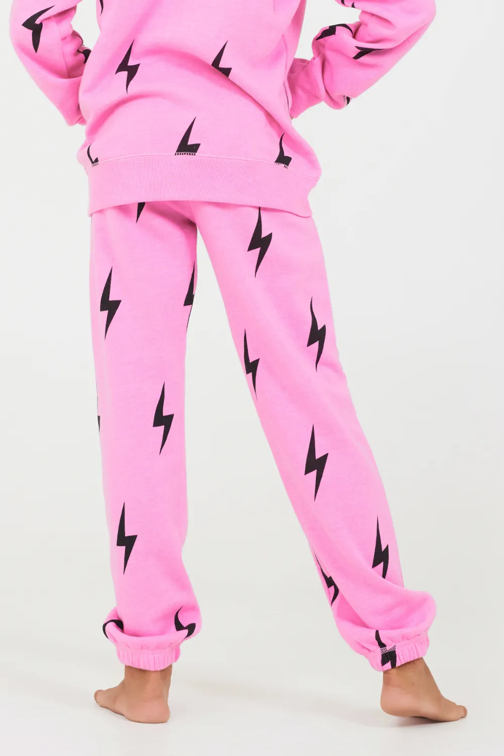 Pink Lightning Bolt Jogger sold by Vintage Havana product image thumbnail 2