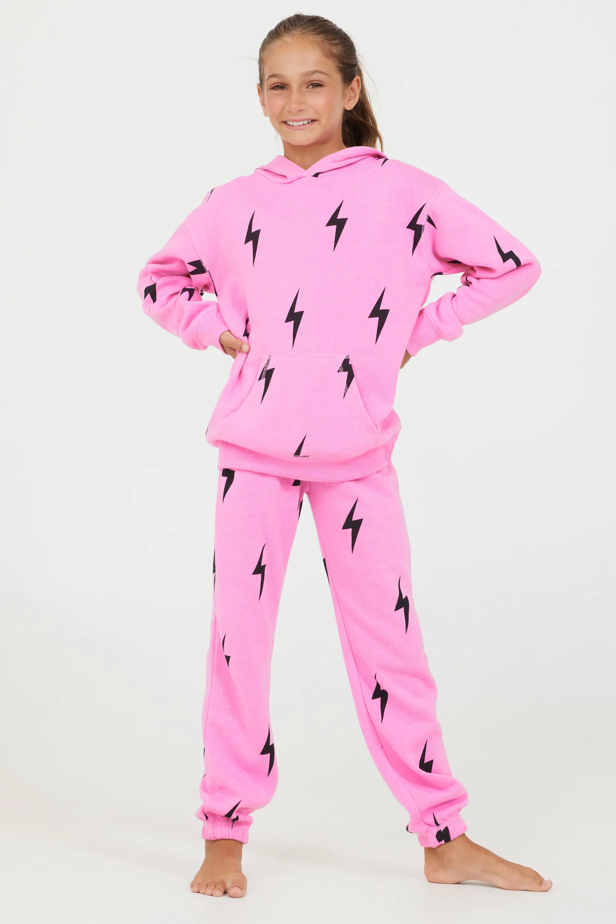 Pink Lightning Bolt Jogger sold by Vintage Havana product image thumbnail 4