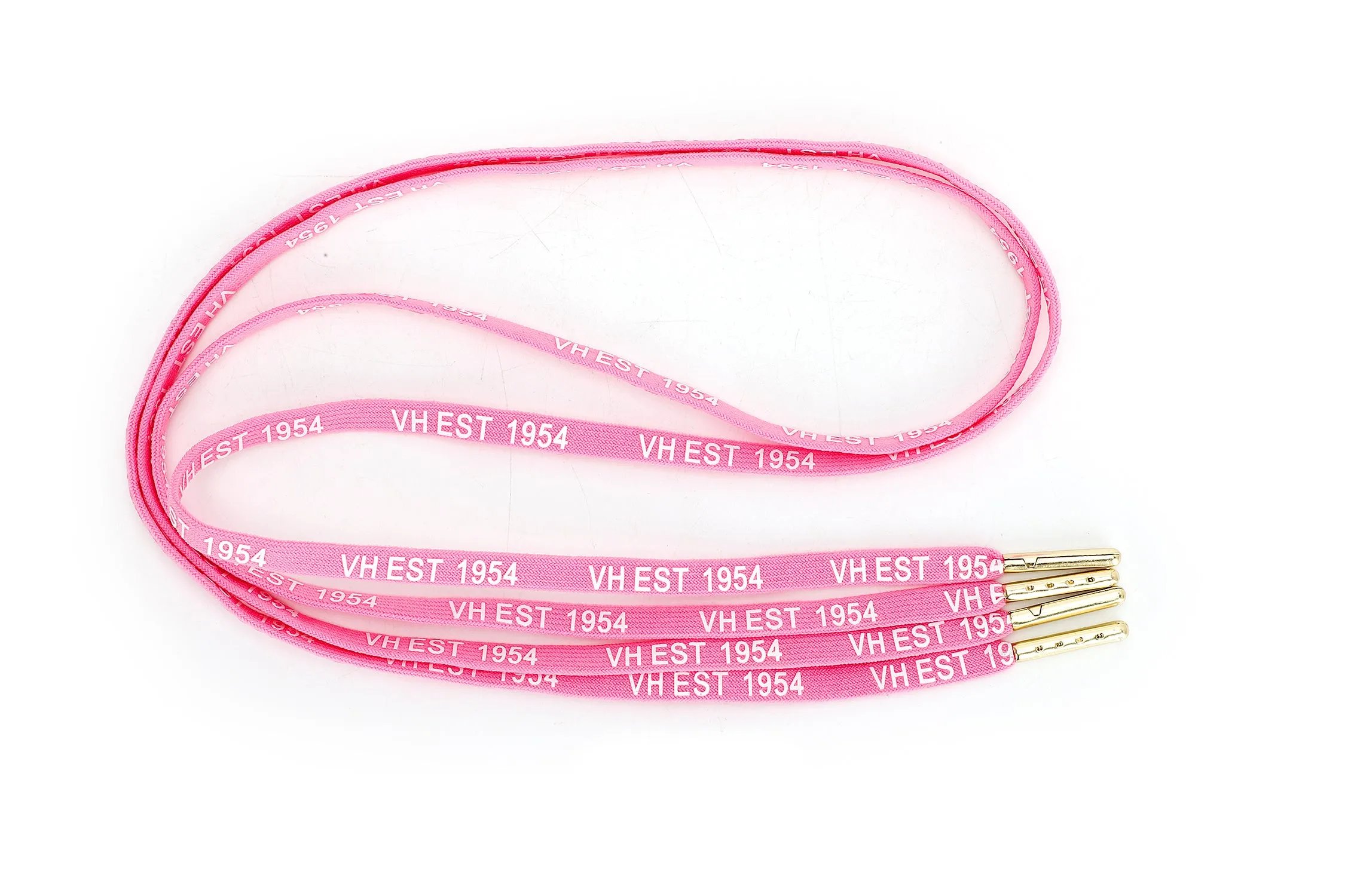 PINK WHITE GOLD TIP LACES sold by Vintage Havana product image thumbnail 2
