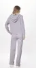 Cool Grey Plush Knit Pullover Hoodie sold by Vintage Havana