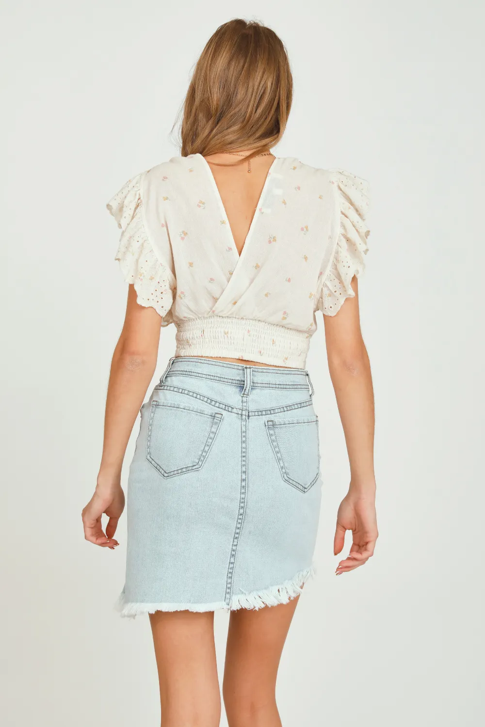 Vintage Print Eyelet Tank sold by Vintage Havana product image thumbnail 2