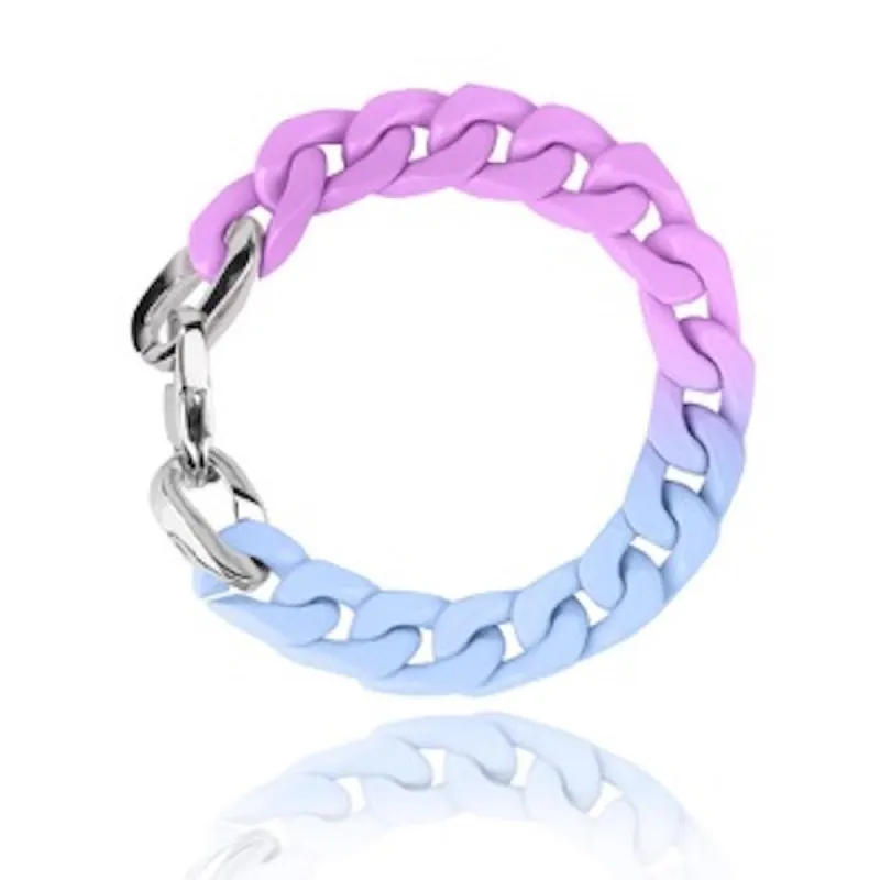 DOUBLE DIP BRACELET SKY BLUE/ PURPLE sold by Vintage Havana