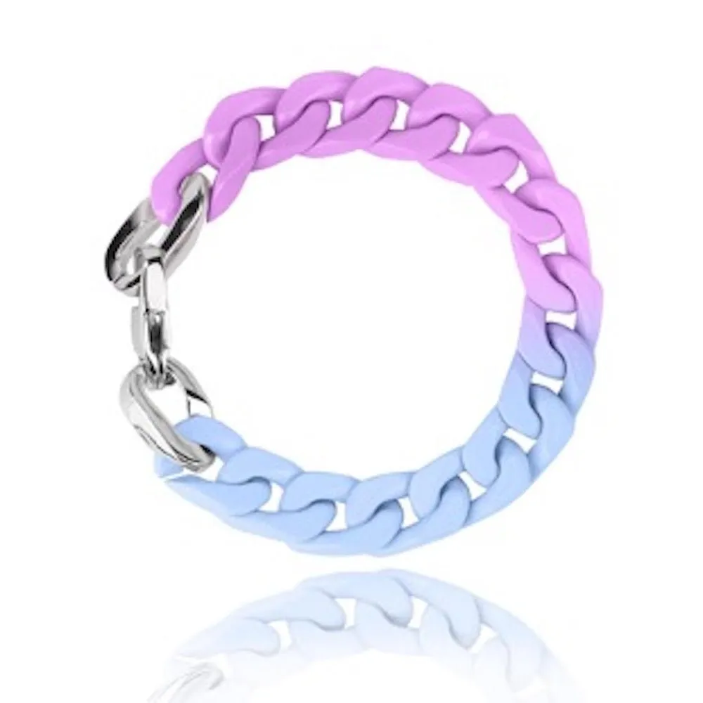 DOUBLE DIP BRACELET SKY BLUE/ PURPLE sold by Vintage Havana