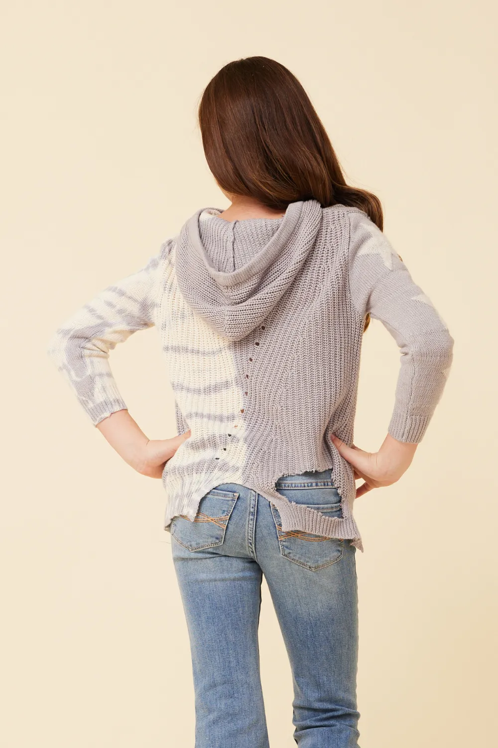 Tie Dye Sweater With Star Sleeves sold by Vintage Havana product image thumbnail 2