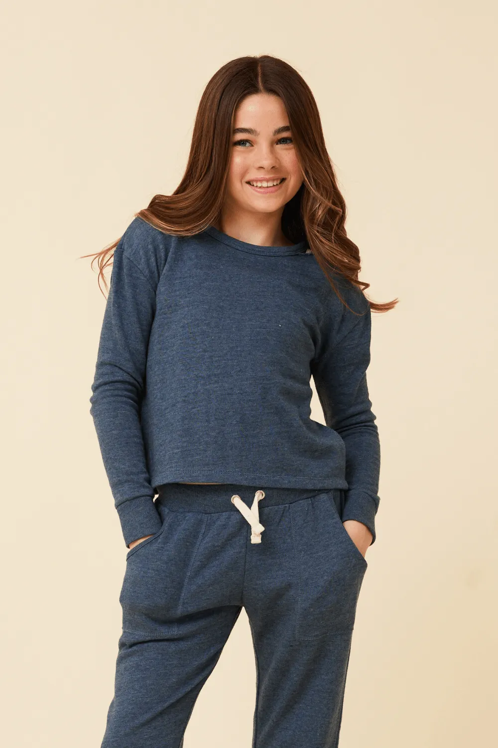 Distressed Neckline Crewneck sold by Vintage Havana