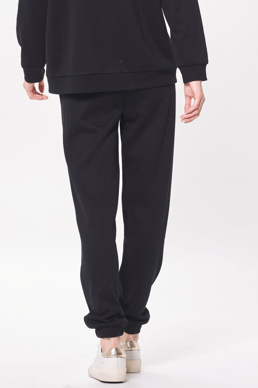 Black w/ Blue Brooklyn Boarding Pass Jogger sold by Vintage Havana product image thumbnail 2