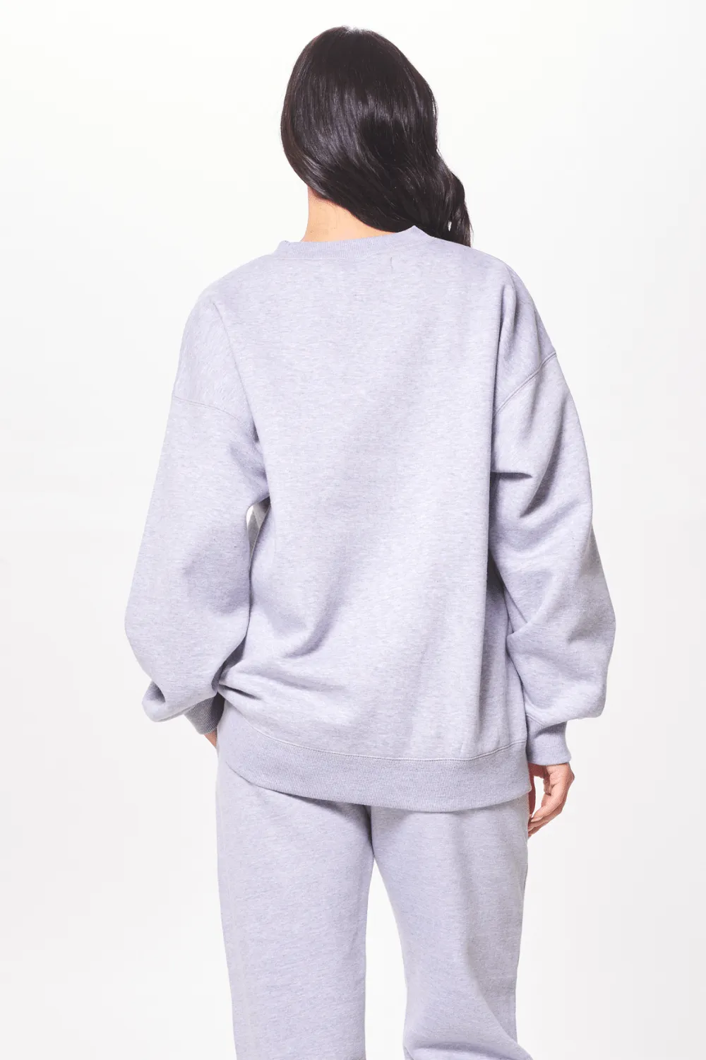 Heather Grey Proweave Crewneck Sweatshirt sold by Vintage Havana product image thumbnail 2