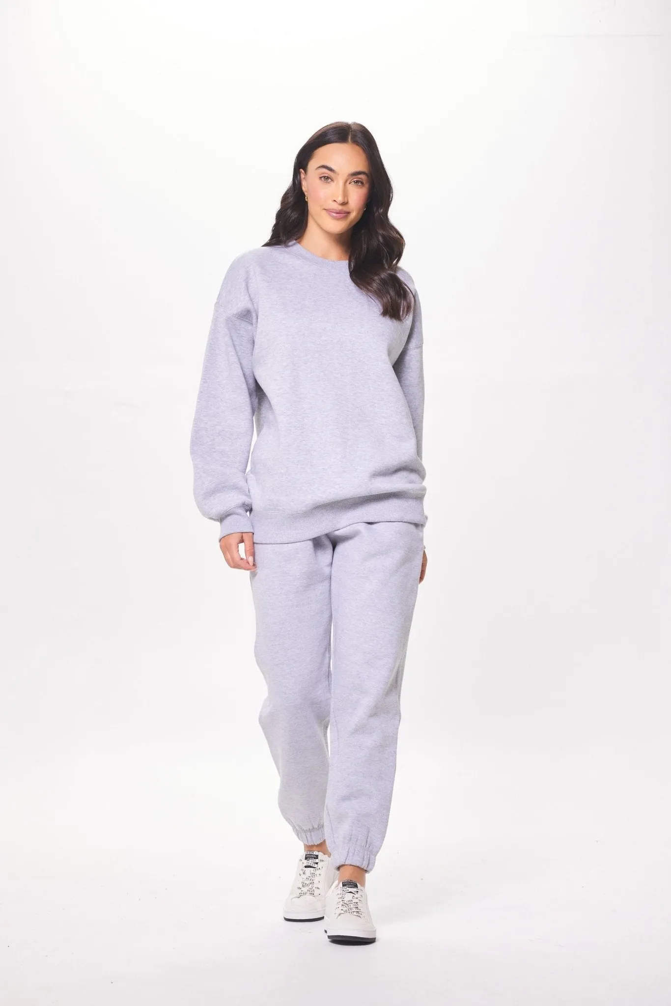 Heather Grey Proweave Crewneck Sweatshirt sold by Vintage Havana product image thumbnail 3